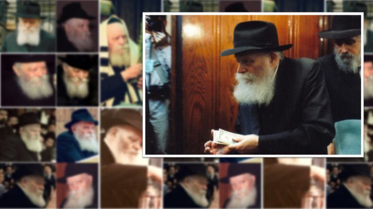 התמונה השבועית • רגע מיוחד במעמד "חלוקת דולרים"